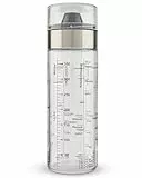 LALOB® Dressing Shaker – spülmaschienegeeignet - mit 5 Rezept-Skalen in 175 ml & 350 ml – Auslaufsicherer Salatsoßen-Schüttelbecher – Messbecher für Dressings, Marinaden & Vinaigrettes