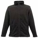 Regatta Vollreißverschluss-Microfleece-Jacke für Herren Größe L Schwarz