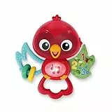 Baby Einstein, Roxy’s Bright Flight Musikspielzeug – Multisensorisches Babyspielzeug Mit Lichtern & Musik, 10+ Klassische Melodien & Vogelgeräusche, Ab 3 Monaten, Red