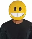 amscan 848736 Grin Emoticon Maske, 1 Stück, Gelb