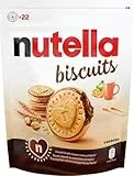 Ferrero nutella biscuits – Knuspriger Keks mit einem cremigen Herz aus nutella – 1 x 304 g Packung
