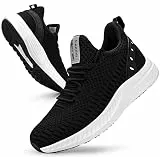 Feethit Damen Sneaker Leichtgewichts Atmungsaktiv Laufschuhe 39 Weiß Schwarz