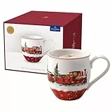 Villeroy & Boch - Annual Christmas Edition Jahresbecher 2025 380 ml Bunt, Kaffetasse Weihnachten, Becher, Weihnachtsbecher Keramik, Geschirr, Sammlerstück, Premium Porzellan
