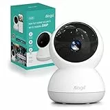 Alaga 3K WLAN-Überwachungskamera, 360°,5G und 2.4G WLAN, AI Bewegungserfassung, Nachtsicht, Zwei-Wege-Audio,kompatibel mit Alexa und Google Assistant,1 Jahr Cloud-Speicher inklusive