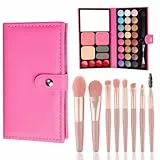 AYNKH Make-up Sets für Mädchen,33 Farben Kinder Make-up Spielzeug, ungiftige Kinder Kosmetik mit 8 waschbaren Pinseln, Bühne Leistung Halloween Geburtstag Party Schönheit Set Geschenk