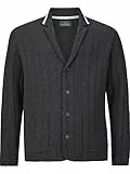 Charles Colby Herren Strickjacke Duke Modest dunkelgrau, XL - 56/58
