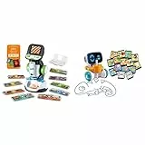 VTech Interaktives Video-Mikroskop – Bildschirm, smarte Objektträger & Codi, der clevere Mal-Roboter – Interaktiver Freund