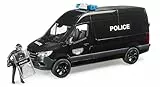 Bruder 02685 - MB Sprinter Polizei Special Forces mit Figur - Fahrzeug, Polizeiauto, Einsatz, Spezialeinheit, Spielzeug