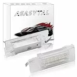 Asasytal SMD Kofferraumbeleuchtung, Auto Kofferraum Handschuhfachbirne, Kompatibel mit VW Golf MK4/5/6/7 Jet-ta Pas-sat B6/7/8 CC S-cirocco T-iguan Tou-ran T5 usw.,2*Model B 24mm-Tiefe