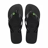 Havaianas Top Brasil Unisex FlipFlop Black 43 EU