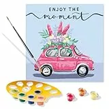 Ravensburger CreArt 20116 - Enjoy The Moment - Malen nach Zahlen Erwachsene, DIY Malset mit Pinsel und Acrylfarben, Geschenk für Frauen und Männer, Malen für Erwachsene