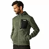 Regatta Newhill Herren-Kapuzenpullover mit durchgehendem Reißverschluss, Fleece, Stretch, warm, Winterschicht
