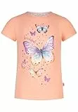 T-Shirt mit glitzerndem Schmetterling Print für Mädchen