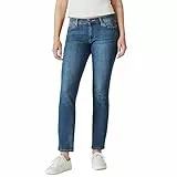 Lucky Brand Damen Mid Rise Sweet Straight Jeans, Tansanit, 28W x 32L