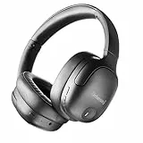 Intenso O400HA Over-Ear Kopfhörer - Hybrid Active Noise Cancelling, bis zu 75 Stunden Laufzeit und Bluetooth 5.3, mit Musikmodus, Transparency Modus und schneller Ladezeit, schwarz