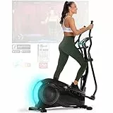 Sportstech Crosstrainer CX700 Fitnessgeräte für Zuhause mit 24kg Schwungmasse | Ellipsentrainer bis 120kg mit 24 Widerstandstufen | Innovative LED Technologie | Bluetooth, App-Steuerung & Pulssensor