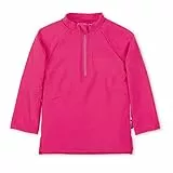Sterntaler Mädchen Langarm-schwimmshirt Rash Guard Shirt, Magenta, 110-116