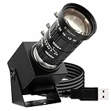 SVPRO 48 MP USB-Kamera mit 5–50 mm Zoomobjektiv, Ultra-High-Definition, 8000 x 6000 Pro, Industriekamera, Maschinenvision, Webcam für Computer, Raspberry Pi