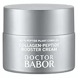 DOCTOR BABOR Collagen-Peptide Booster Cream | Feuchtigkeitsspendende Gesichtscreme für intensive Straffung | Anti-Falten Creme für sichtbar glatte Haut | Für Gesicht, Hals & Dekolleté | vegan| 50ml