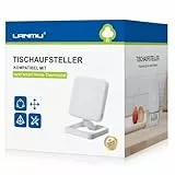 LANMU Standfuß Halter Tischhalter Ständer Zubehör kompatibel mit tado° smart Home Thermostat Funk Starter Kit (weiß, ohne Thermostat)