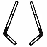Hama TV Soundbar-Halterung (universell für alle Fernseher, Bildschirmdiagonalen und Soundbars (auch Sonos Playbar), ideal in Verbindung mit TV-Wandhalterungen) Soundbar-Befestigung schwarz