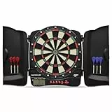 Carromco Panthera-301 ELEKTRONISCHES Dartboard CABINETT-PANTHERA-301, schwarz-rot-beige-grün, 46 x 44,8 x 3,8 cm