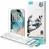 BENKS OmniWarrior für iPhone 17 Pro Max für Panzerglas, [SGS Zertifiziert] 3D Vollbild Displayschutz aus Aluminium-Lithium-Silikat Glas, Bruchfeste Schutzfolie mit Positionierhilfe