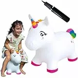 Gerardo's Toys Hüpftier GO69345 Hüpfball, weiß, ca 55 cm