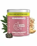 11-in-1 Gras und Kotfresser Drops Hund - Happy Tummy 120 Snacks (350g) von mammaly - Gegen Kot und Grasfressen für Hunde - Unterstützt bei Sodbrennen den Magen & Darm - Mit Ulmenrinde, Probiotika, ...
