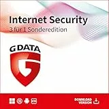 G DATA Internet Security 3 für 1 Sonderversion |3 Geräte - 1 Jahr | Antivirus für PC, Mac, Android, iOS | Made in Germany | zukünftige Updates inklusive | Aktivierungscode per Email