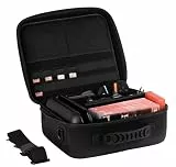 Konix Schutz- und Tragetasche Big Carry Case für Nintendo Switch 2 - Zubehörnetze - 14 Spielschächte - Schwarz