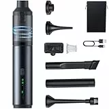 Aidisy Handstaubsauger Akku, 4-in-1 Autostaubsauger Akku, 16000PA Auto Staubsauger Stark, 30 Min Laufzeit, USB-C Ladung, Mini Staubsauger für Auto, Haustiere, Sofa, Tastaturen, Büro