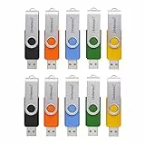 Intenso Basic Line USB-Sticks Multipack 10x 16GB, USB 2.0, inkl. Beschriftungsetiketten, bunt