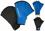 DYNAMICNORD - Swim Glove - Unisex Neopren-Schwimmhandschuhe, sehr Flexibles Komfortables Neopren, leicht Verstellbarer Klettverschluss, stärkung der Arme und Oberkörpers (S = Small)
