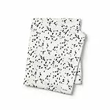 Elodie Details Musselin Decke Baby Pucktuch Bambus Baumwolle Oeko-Tex 80x80cm weich atmungsaktiv Neugeborene Wickeltuch Babydecke Stilldecke Swaddle Unisex Mädchen Jungen, Dalmatian Dots