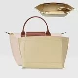 Chispee Taschen-Organizer für Longchamp-Tasche, mittelgroß, Geldbörsen-Organizer, Filzeinsatz, Tasche, Organizer, passend für Tasche, Aufbewahrung und Verarbeitung