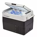 DOMETIC CoolFreeze CFF 45, tragbare elektrische Kompressor-Kühlbox, 38 Liter, 12/24 V und 230 V für Auto, LKW, Boot, Reisemobil und Steckdose, Grau
