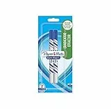 Paper Mate Correction Stift Super Magic und Tintenkiller | Blau | feine Schreibspitze | 2 Stück
