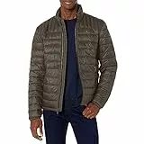 Tommy Hilfiger Ultra Loft Pufferjacke für Herren, leicht verstaubar, in den Größen Standard, Groß und Hochgewachsen, Oliv/Blatt für mich (Leaf It to Me), M