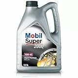 Mobil Super 2000 X1 10W-40, 5L, Silber