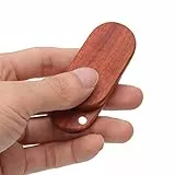 Luqeeg Magnetischer Fidget Schieber, Palisander Magnetische Schieberegler EDC Haptisches Schieberegler Spielzeug Stressabbau Push Slider Spielzeug Mini Schiebeblock für Jugendliche von 15-35 Jahren