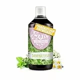 Tierliebhaber – Darmkräutersaft für Pferde 1L – Tierärztlich entwickelt – Unterstützt Darmflora & Verdauung beim Pferd – Wirkung bei Blähungen, Kotwasser & Durchfall – 100% Natürliche Magen Darm Kur