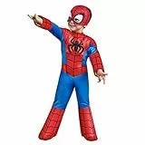 Rubie's Offizielles Luxuskostüm Spider-Man, Marvels Spider-Man und seine außergewöhnlichen Freunde, für Kleinkinder, Kinderverkleidung Halloween