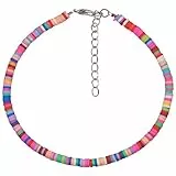 Holibanna Perlen Fußkettchen Armband Böhmischen Fuß Fußkettchen Bunte Perlen Geschichtete Sommer Strand Schmuck für Frauen Mädchen