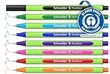 Schneider Line-Up Fineliner (Strichstärke 0,4 mm, aus biobasiertem Kunststoff, ausgezeichnet mit Der blaue Engel) 8 Stück, sortiert