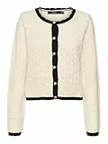 VERO MODA VMJACKIE LS O-Neck Cardigan Boo