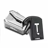 Walimex pro Kamera Clip mit V-Dock für Gürtel & Schnellwechselplatte – Kamera-Holster aus Metall – Arca-Swiss-kompatibel – V-Clip mit Kamerasicherung – Traglast bis 5kg – für Gürtel bis 50mm Breite