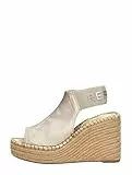 Replay Jess - Tyne, Damen Plateausandalen, Grau (Platin 45), 40 EU (6.5 UK)