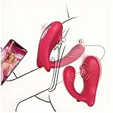 Sex Spielzeug für die Paare Frau Männer, Rose Mini G Punkt Vibration für Frauen, Vibratorensets für Frauen Klitoris mit Fernbedienung Leise, Vibrator App, BDSM Erotisches Sexspielzeug Spiele