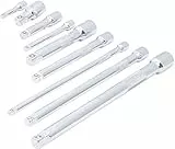 BGS Diy 6113 | Kippverlängerungs-Satz | 6,3 mm (1/4') / 10 mm (3/8') / 12,5 mm (1/2') | 9-tlg.